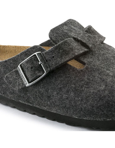 Klapki birkenstock boston fe anthrazit