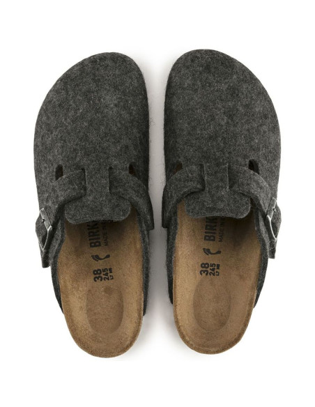 Klapki birkenstock boston fe anthrazit