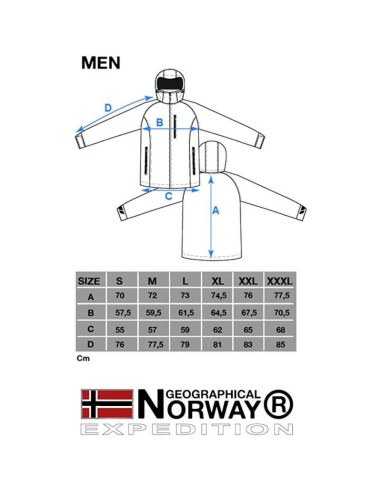 Kurtka geographical norway techno softshell m