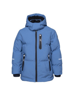 Kurtka zimowa pikowana iguana bianka jr