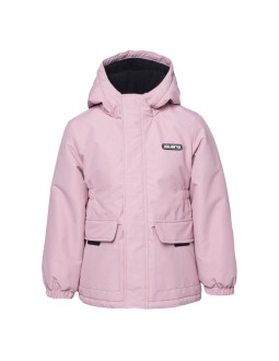 Kurtka zimowa pikowana iguana bianka jr 2