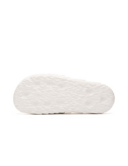 Klapki damskie/męskie adidas adilette 22  crystal white z wygodną profilowaną podeszwą białe (hq4672)