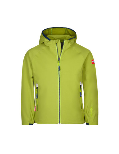 Kurtka softshellowa trollkids kvalvika jacket jr 328