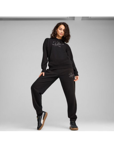 Bluza puma ess script comfort hoodie w 684983