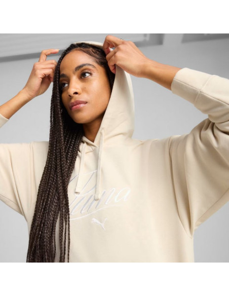 Bluza puma ess script comfort hoodie w 684983
