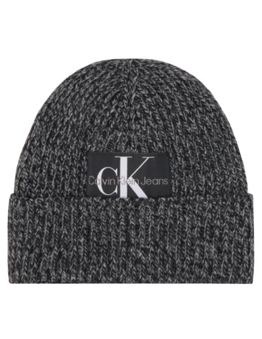 Czapka calvin klein jeans oversize label beanie
