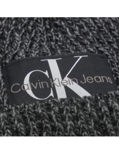Czapka calvin klein jeans oversize label beanie