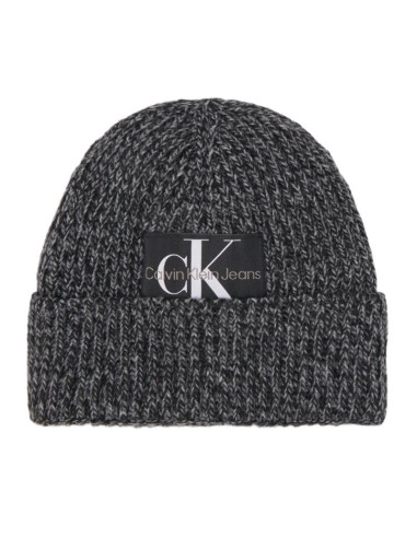 Czapka calvin klein jeans oversize label beanie