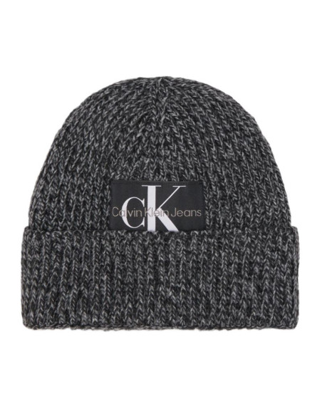 Czapka calvin klein jeans oversize label beanie