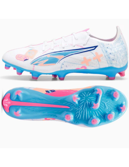 Buty piłkarskie puma ultra 5 match vol.up fg/mg m