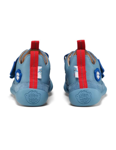 Buty affenzahn halbschuh leder buddy shark jr