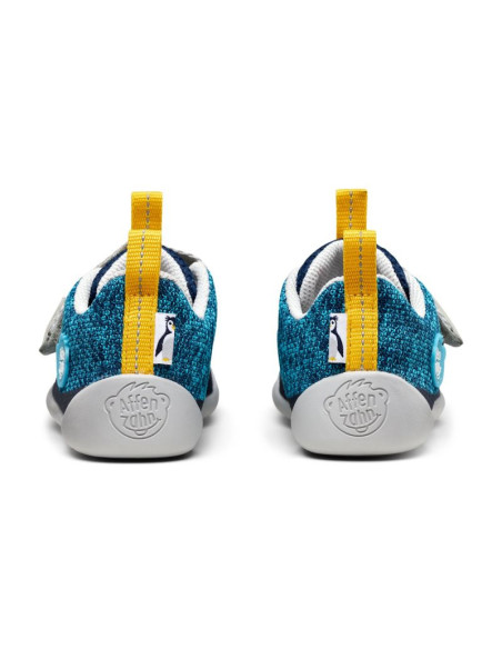 Buty barefoot affenzahn sneaker knit happy penguin jr 00397