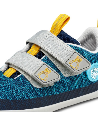 Buty barefoot affenzahn sneaker knit happy penguin jr 00397