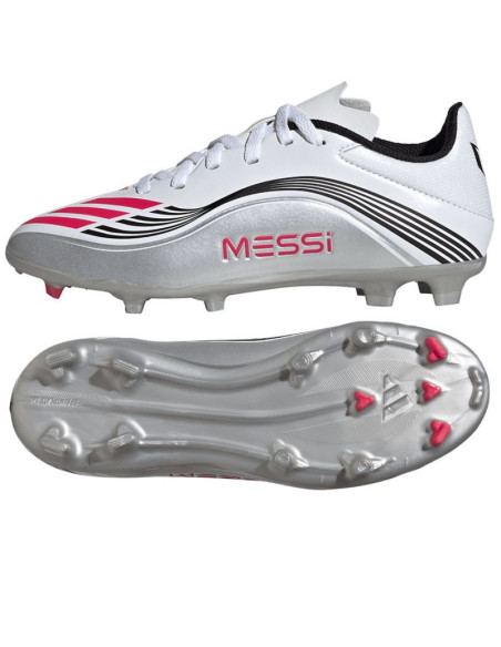 Buty piłkarskie adidas f50 messi league fg/mg jr