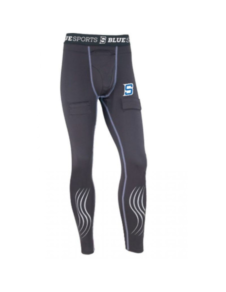 Spodnie ribano z rzepami bluesports jr