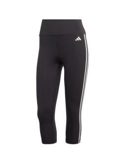 Legginsy adidas train essentials 3-stripes high-waisted 3/4 w