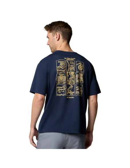Koszulka columbia cedar trail back graphic tee m