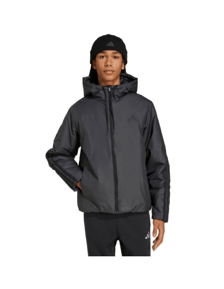 Kurtka adidas essentials climawarm 3 stripes insulated hooded m