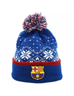 Czapka fc barcelona fcb christmas hat jr