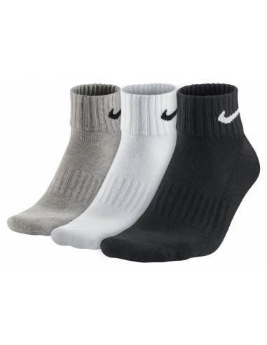 Skarpety nike 3 pak value cotton quarter
