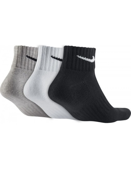 Skarpety nike 3 pak value cotton quarter