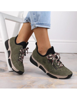 Komfortowe półbuty rieker w rkr610 2