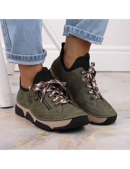 Komfortowe półbuty rieker w rkr610