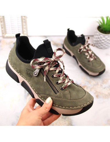 Komfortowe półbuty rieker w rkr610