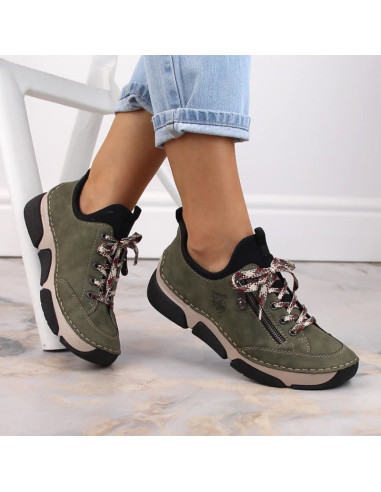 Komfortowe półbuty rieker w rkr610