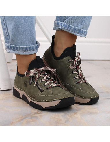 Komfortowe półbuty rieker w rkr610