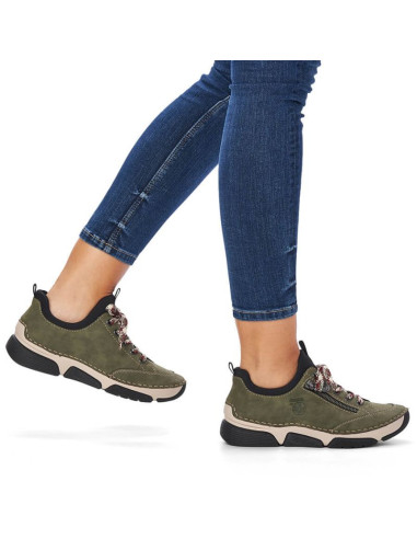 Komfortowe półbuty rieker w rkr610