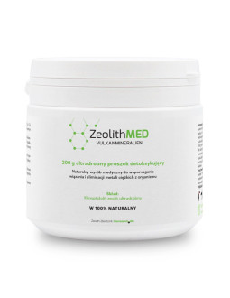 Zeolithmed Ultradrobny Zeolit Medyczny Mikronizowany (200 G)