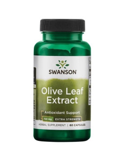 Swanson Olive Leaf Extract 750 Mg (60 Kaps.)