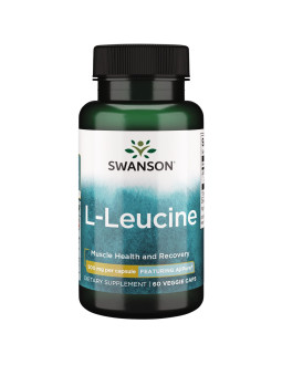 Swanson L-Leucyna 500 Mg (60 Kaps.)