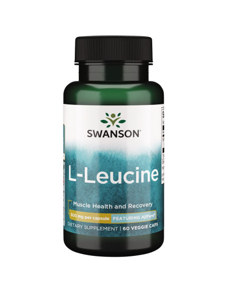 Swanson L-Leucyna 500 Mg (60 Kaps.)