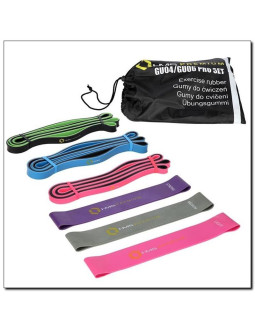 Gumy do ćwiczeń - zestaw hms gu04gu06pro 17