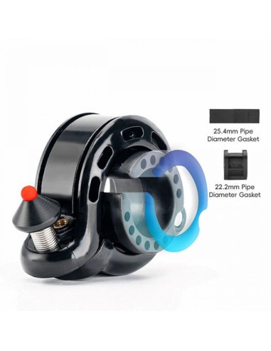 Dzwonek rowerowy rockbros 34210028001 w kształcie litery q