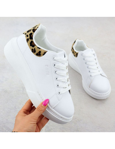 Półbuty sportowe na platformie big star w ss27