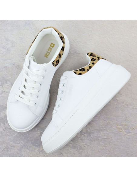 Półbuty sportowe na platformie big star w ss27