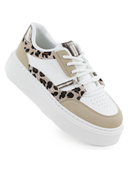 Półbuty sportowe na platformie big star w ss27