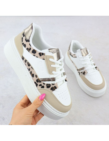 Półbuty sportowe na platformie big star w ss27