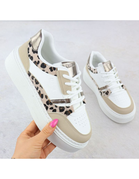 Półbuty sportowe na platformie big star w ss27