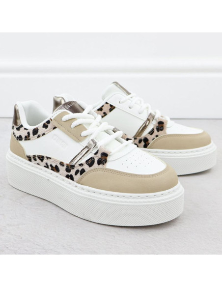 Półbuty sportowe na platformie big star w ss27