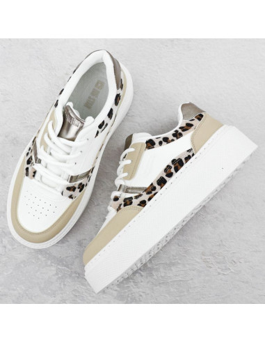 Półbuty sportowe na platformie big star w ss27