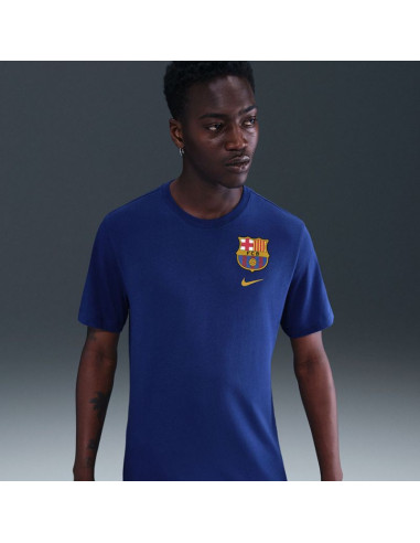 Koszulka nike fc barcelona crest tee m hq8396