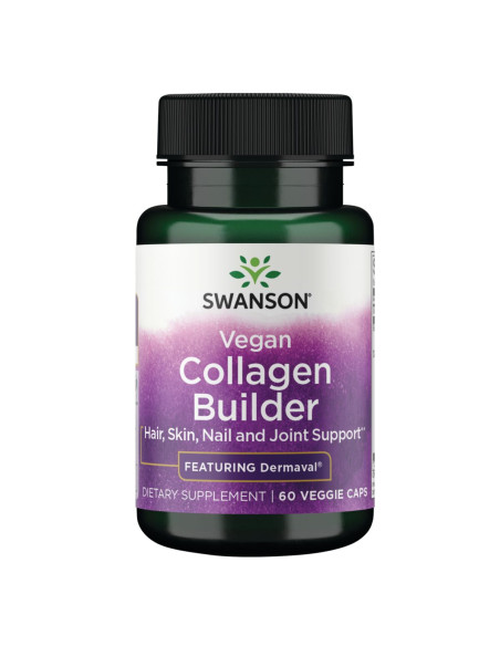 Swanson Vegan Collagen Builder - Dermaval (60 Kaps.)