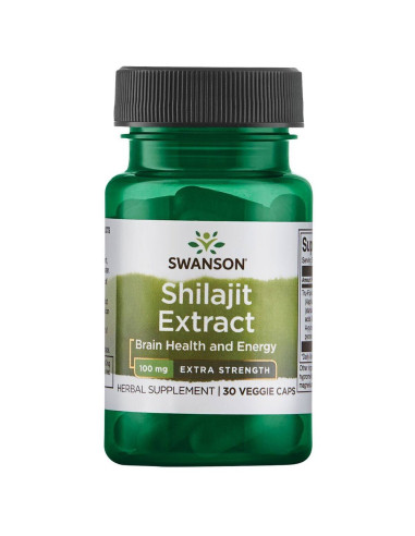 Swanson Shilajit Extract - Extra Strenght 100 Mg (30 Kaps.)