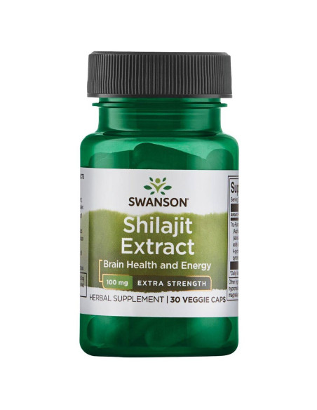 Swanson Shilajit Extract - Extra Strenght 100 Mg (30 Kaps.)