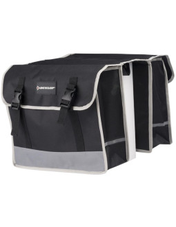 Torba rowerowa podwójna na bagażnik dunlop sakwa 26l 2