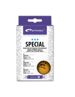 Piłeczki do ping ponga spokey special 6szt 81877 2